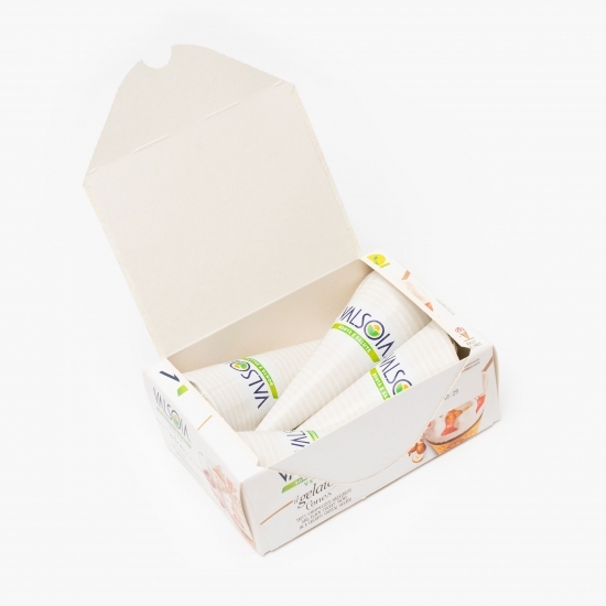 Înghețată cu caju și cireșe, fără gluten 4 buc, 472ml