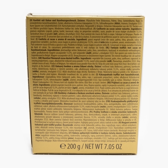 Truffe aromă de alune 200g