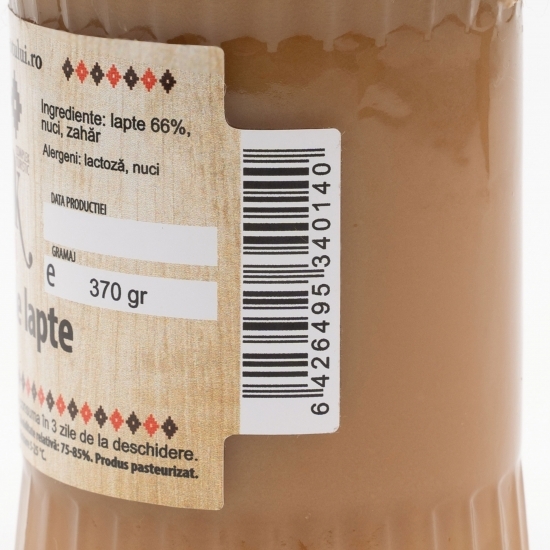 Dulceață de lapte cu nuci 370g