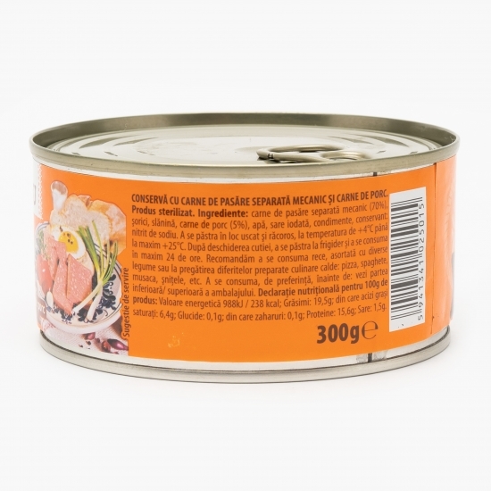 Conservă cu carne de pasăre și porc Luncheon Meat 300g