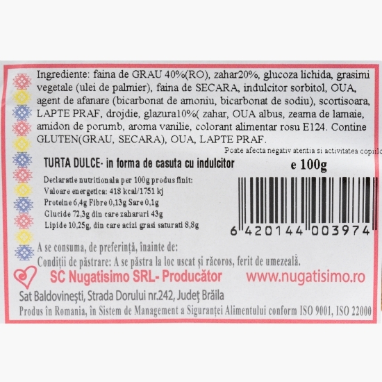 Turtă dulce căsuță 100g