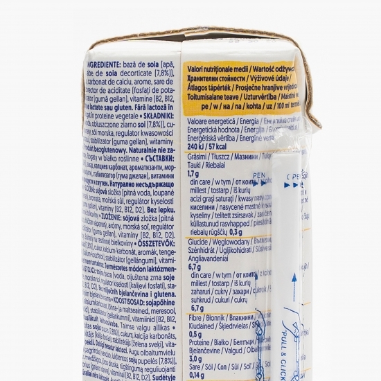 Băutură din soia cu aromă de vanilie 250ml
