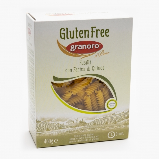 Fusilli fără gluten cu făină de quinoa 400g