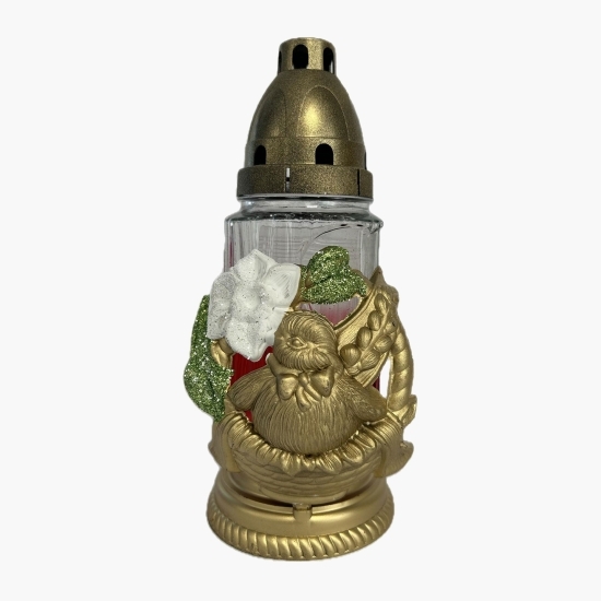 Candelă din sticlă cu decorațiuni de Paște, diverse modele