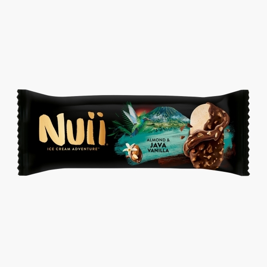 Îngheţată de vanilie Java cu bucăţi de migdale prăjite 67g