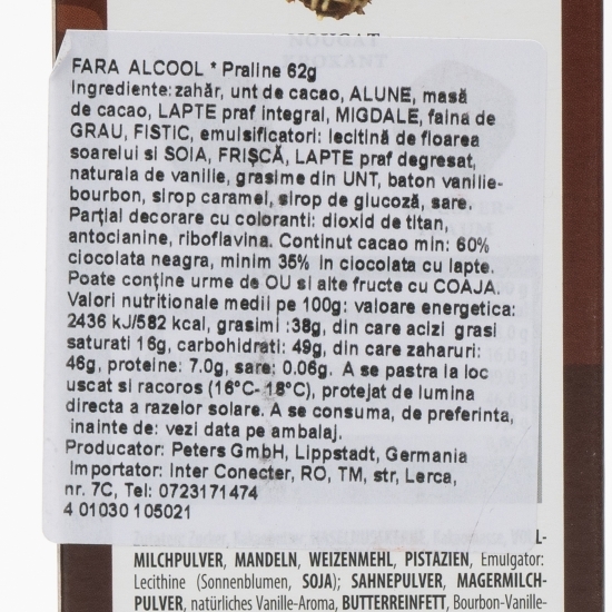 Praline fără alcool 62g