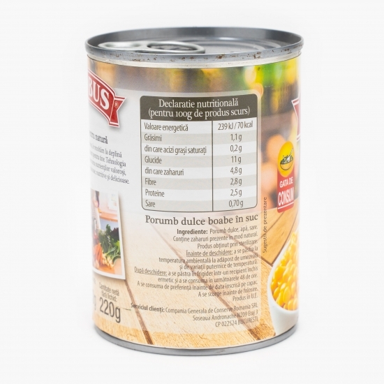 Porumb boabe dulce 400g