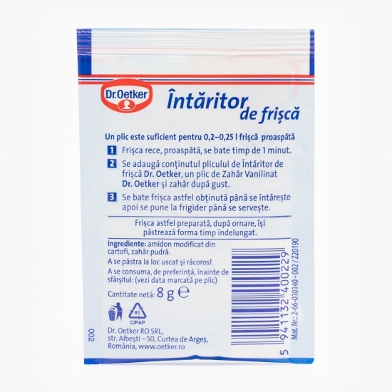 Întăritor de frișcă 8g