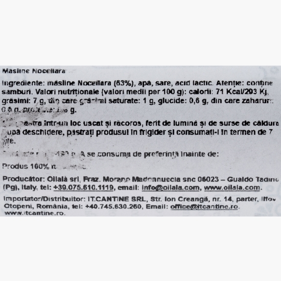 Măsline verzi Nocellara 190g