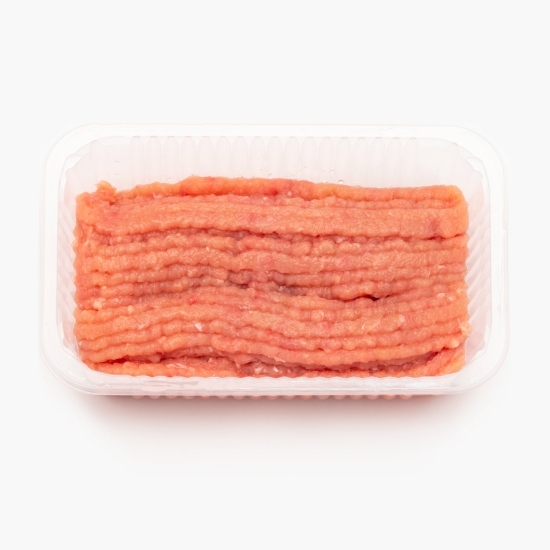 Carne tocată din piept de pui dezosat, fără piele 500g