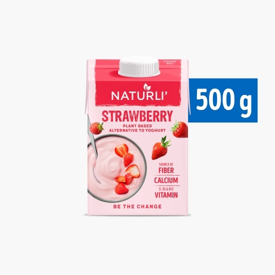 Produs fermentat din migdale cu căpșuni 500g