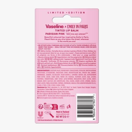 Balsam de buze Emily in Paris Parisian Pink 3g