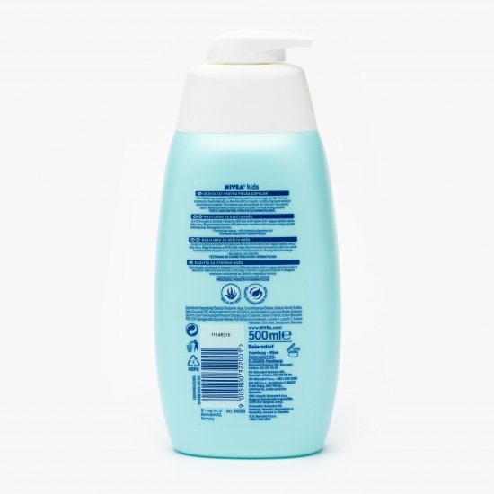 Gel duș și șampon pentru copii, măr, Kids 2in1 500ml  