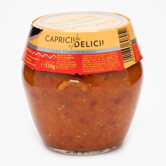 Zacuscă de vinete picantă 550g