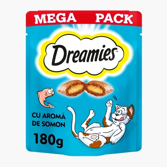 Recompense pentru pisici, 180g, cu somon savuros