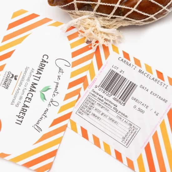 Cârnați măcelărești afumați 500g