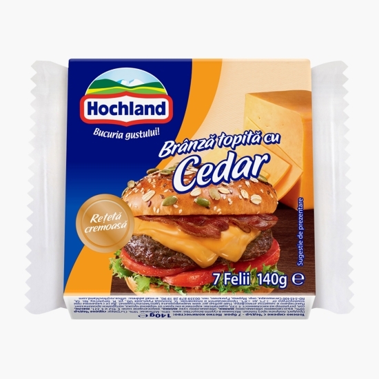 Brânză topită felii cu Cedar 140g