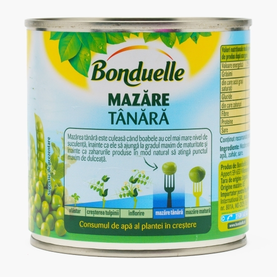 Mazăre verde tânără 400g