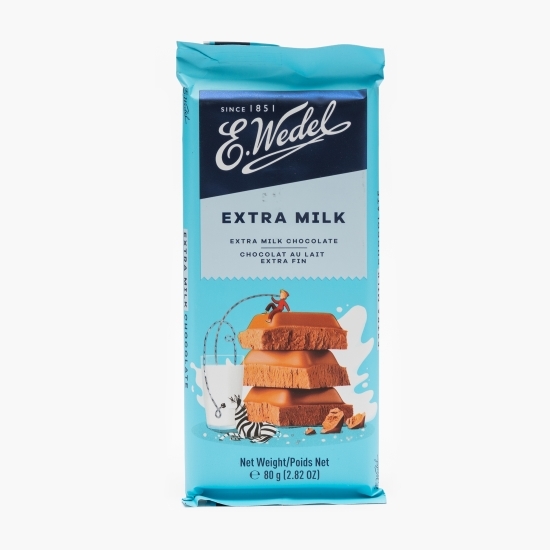 Ciocolată cu extra lapte 80g