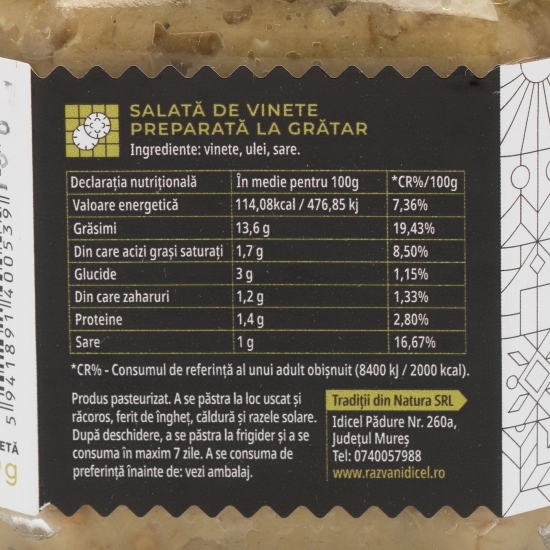 Salată de vinete 320g