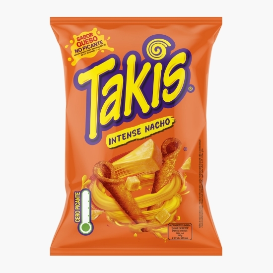 Snacks din porumb cu aromă de brânză Intense Nacho 130g