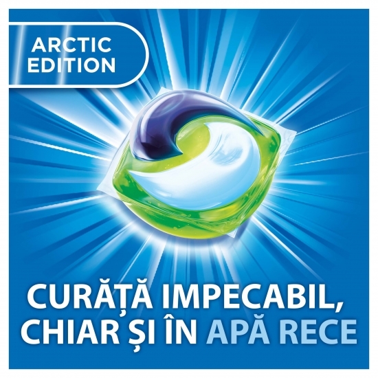 Detergent de rufe capsule All in One Pods Arctic Edition, 66 spălări