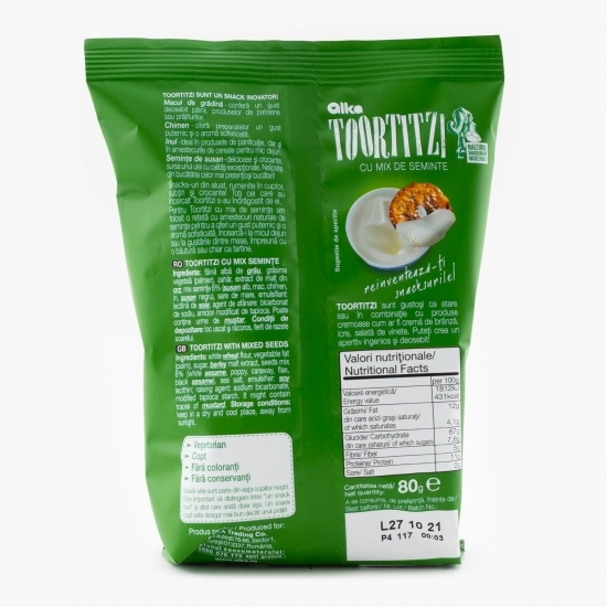 Snack cu mix de semințe 80g