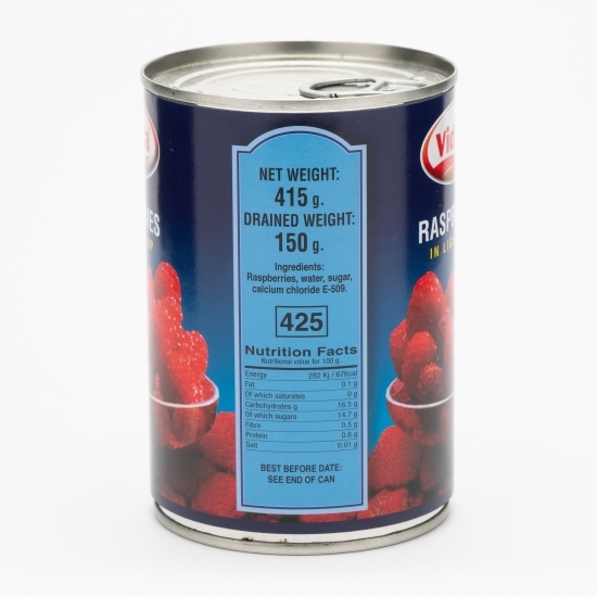 Compot zmeură, conservă 415g