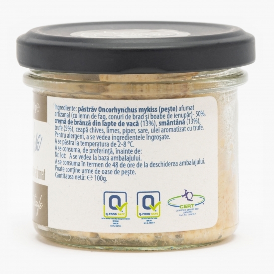 Păstrăv afumat cu trufe Gourmandise 100g