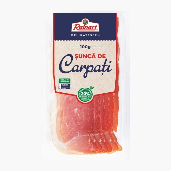 Șuncă de Carpați feliată 100g