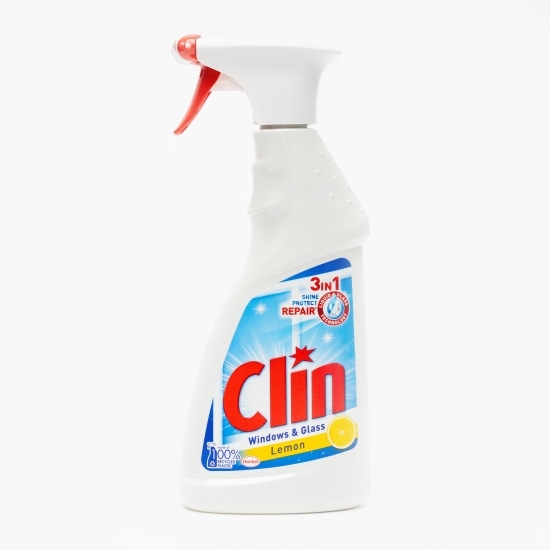 Spray geamuri 3în1 cu parfum de lămâie 0.5l