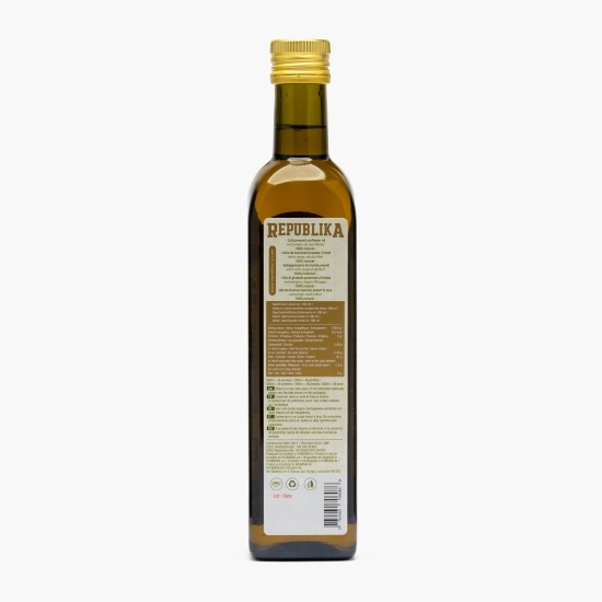 Ulei de floarea-soarelui presat la rece, extravirgin, 0.5l