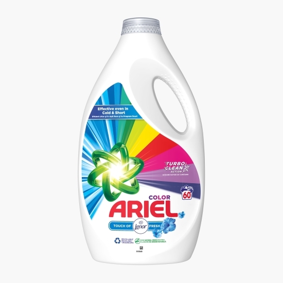 Detergent de rufe lichid Touch Of Lenor Color, 60 spălări, 3l