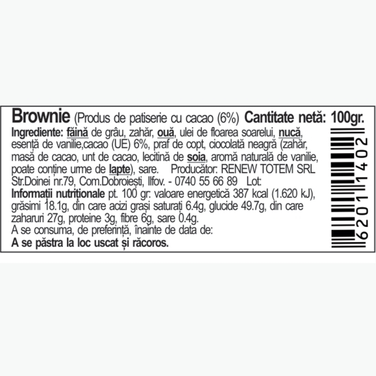 Brownie 100g