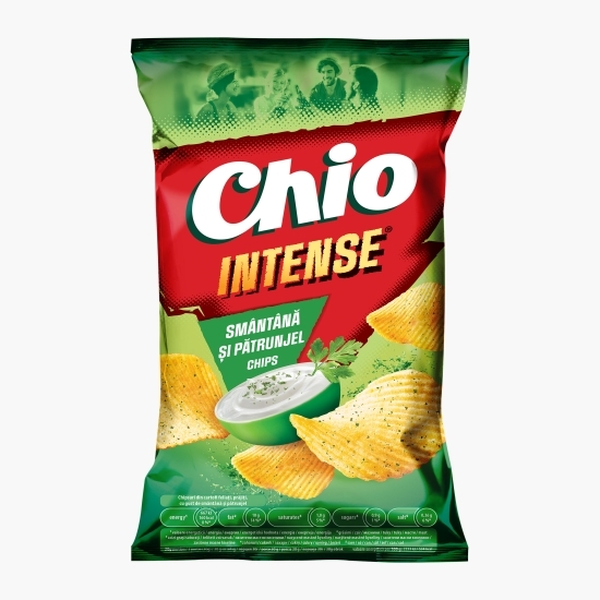 Chipsuri cu gust de smântână și pătrunjel, Intense 130g