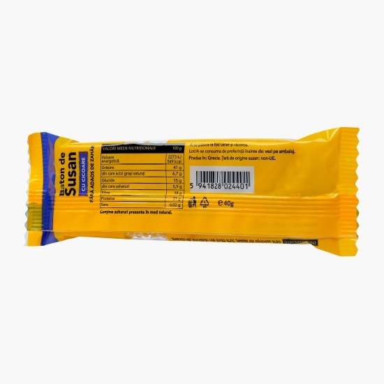 Baton de susan cu cicoare 40g