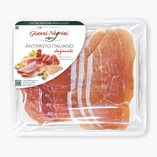 Aperitiv italian, feliat 120g (prosciutto crudo, coppa si salam Milano crud-uscat)