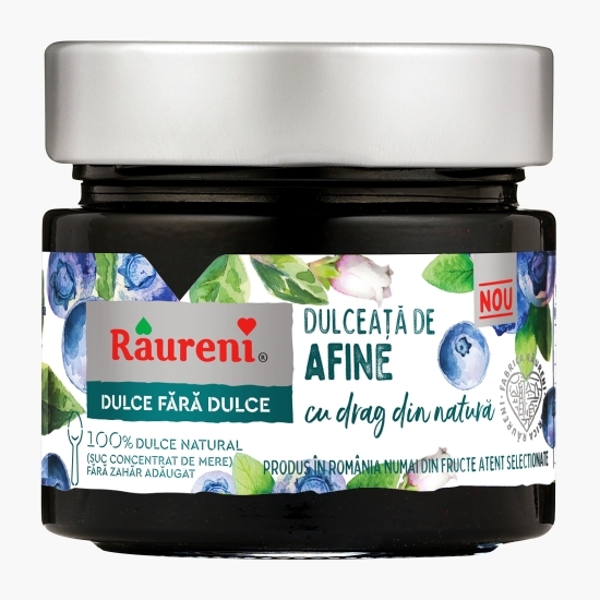 Dulceață de afine fără zahăr adăugat 240g