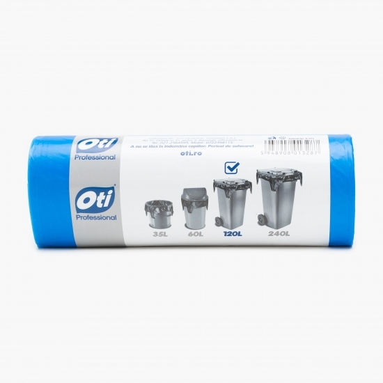 Saci colectare selectivă hârtie/carton 120l 70x120cm 10 buc