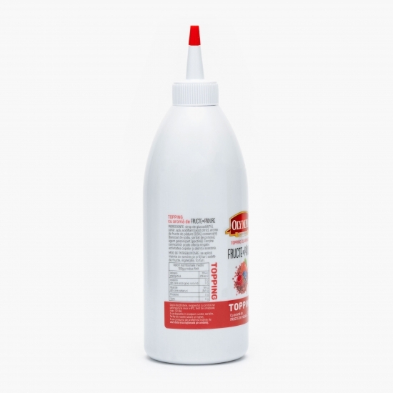 Topping cu aromă de fructe de pădure 500g