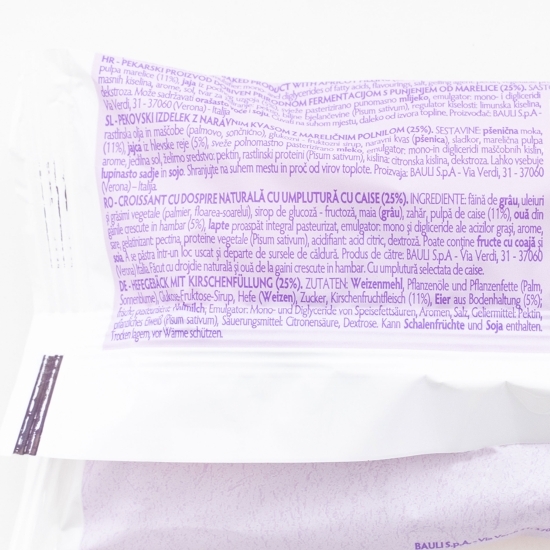 Croissant cu umplutură de caise 50g