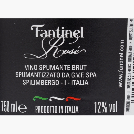 Vin spumant rose brut Prosecco, 12%, 0.75l