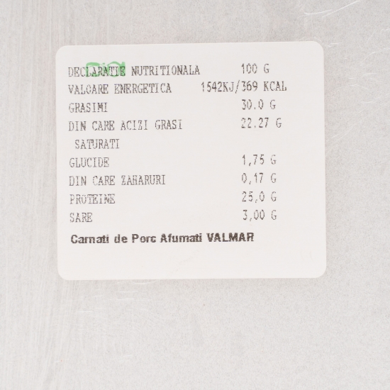 Cârnați de porc afumați 400g