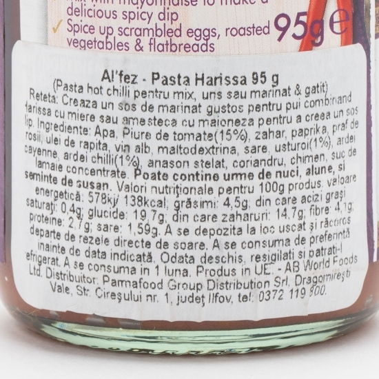 Pastă Harissa 95g
