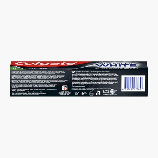 Pastă de dinți pentru albire Advanced White Charcoal 100ml