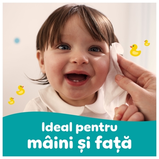 Șervețele umede pentru bebeluși, Fresh Clean, 80 buc