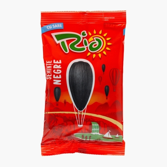 Semințe floarea-soarelui negre cu sare 40g