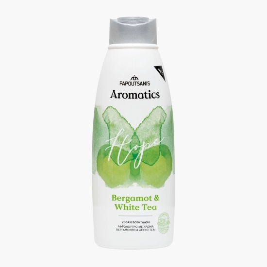Gel de duș Hope cu parfum de bergamotă și ceai alb, prebiotice, vit. E și aloe 600ml
