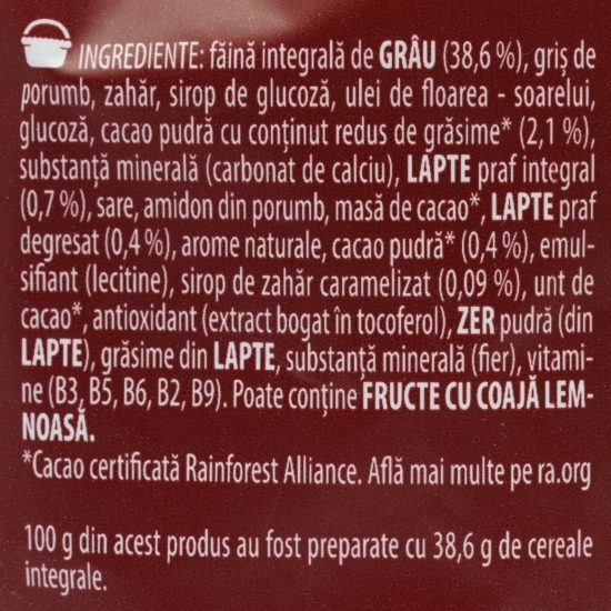 Cereale mic dejun Triple Crunchy cu caramel sărat 350g