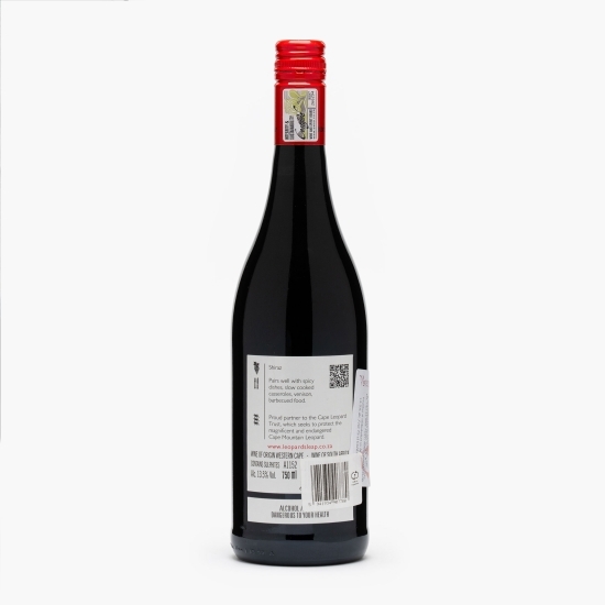 Vin roșu sec Shiraz, 13.5%, 0.75l